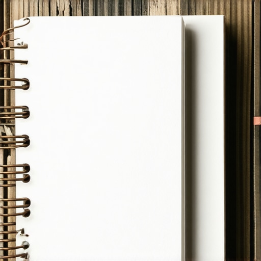 Ručno pravljen planer sa olovkom na drvenom stolu za bolju organizaciju