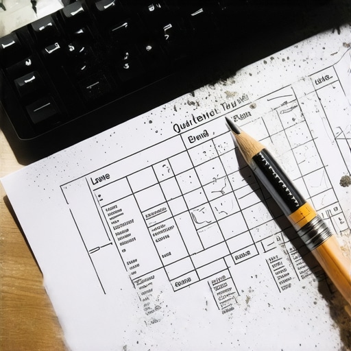 Digitalna radionica za SEO optimizaciju 2026 Radni sto sa tastaturom i nacrtom sajta u mračnoj radionici