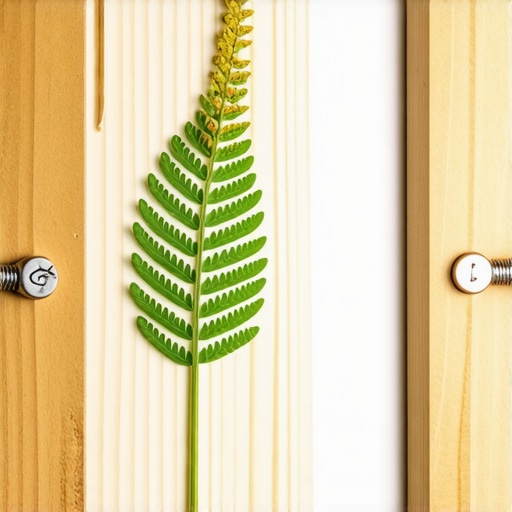 Ručno napravljena drvena presa za profesionalno presovanje cveća sa zavrtnjima i kartonskim slojevima