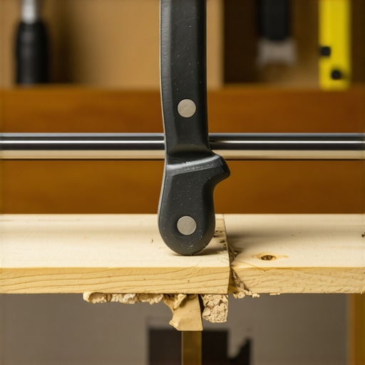 Ručno napravljen uređaj za precizno oštrenje noževa u radionici