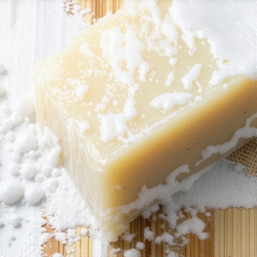 Čišćenje mrlje na tkanini pomoću domaćeg sapuna