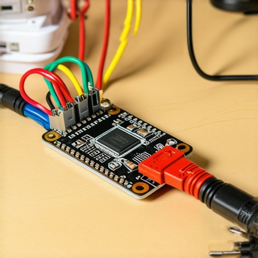 Elektronske komponente za domaći robot za zalivanje biljaka na radnom stolu