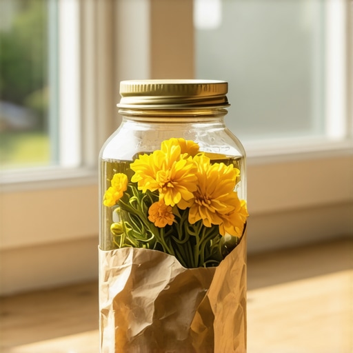 Domaći melem u tegli bez kuvanja na sunčevoj svetlosti