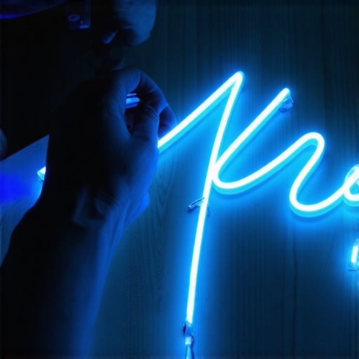 Ručna izrada neonskog svetla za dečiju sobu od LED trake i drveta