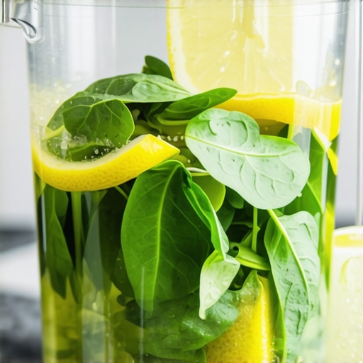 Kako napraviti energetski sok od spanaća i limuna