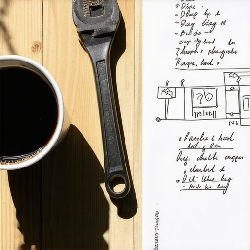 Marketing plan na papiru u radionici Jednostavan marketing plan na jednoj strani napisan rukom na radnom stolu