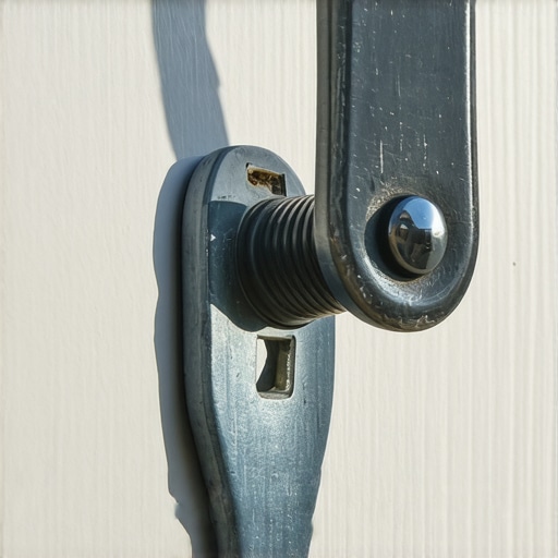 Detaljan prikaz metalnog tipla koji drži težak teret u gipsu