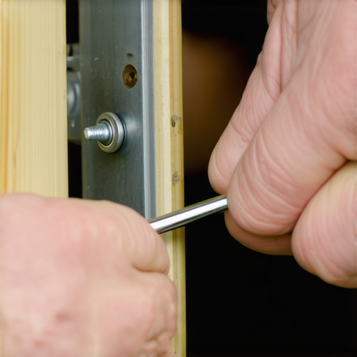 Popravka imbus šrafa na kvaki Zatezanje imbus osigurača na labavoj kvaki vrata