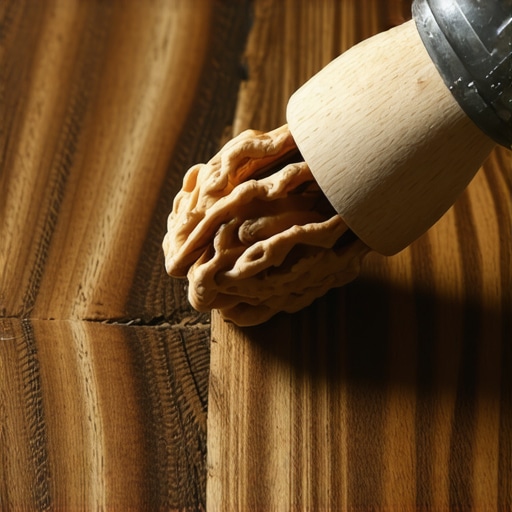 Orah popravlja ogrebotine na drvenom podu