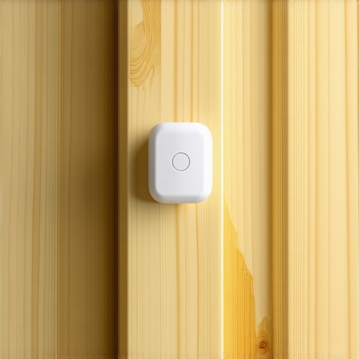 Pravilno montiran senzor na vratima Instalacija senzora za vrata sa pravilnim razmakom