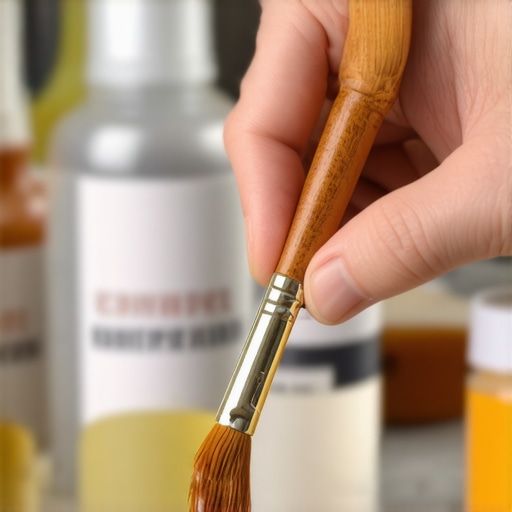 Ručno slikanje na staklu sa zlatnom kontur pastom u radionici