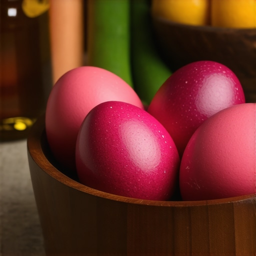 Uskršnja jaja farbana prirodnim bojama od kupusa i lukovine