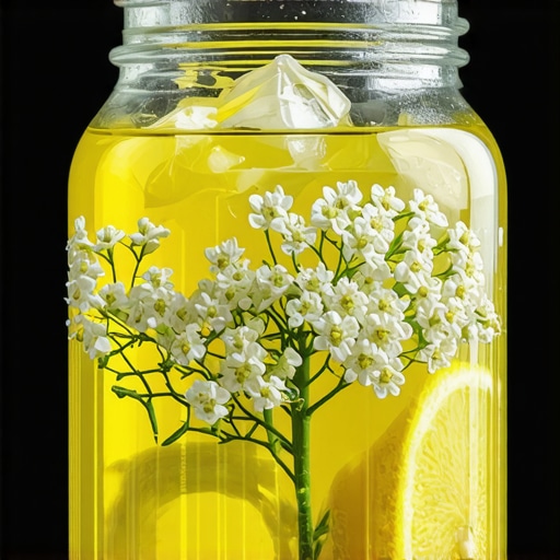 Sok od zove u staklenoj tegli sa limunom bez kuvanja