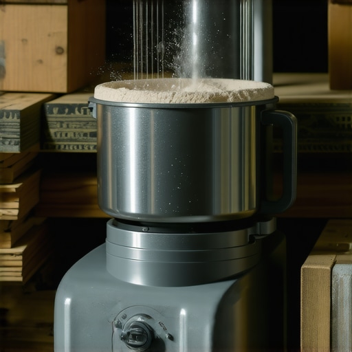 Radni sto sa blenderom i kalupima za ručnu izradu ambalaže od starog papira