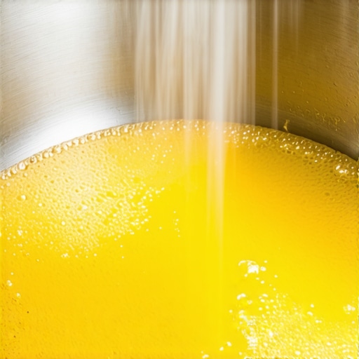 Gusta prozirna pasta za tečni sapun u loncu od nerđajućeg čelika tokom kuvanja