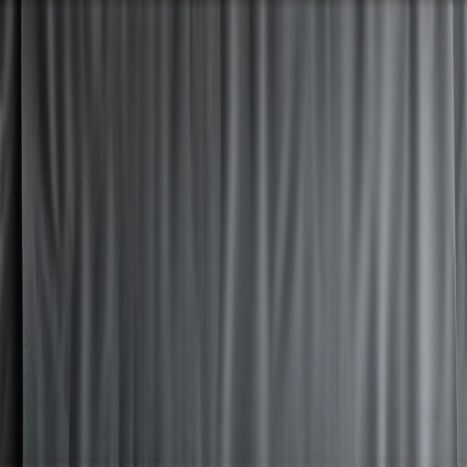 Sivo platno zategnuto na drveni okvir za online sastanke