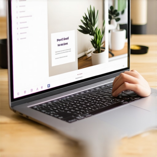 Prikaz ekrana sa dizajnom e-knjige u Canvi na radnom stolu