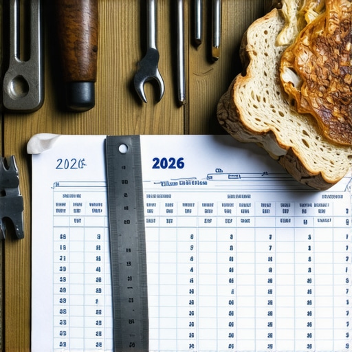 Blueprint plana za 2026 godinu u majstorskoj radionici sa alatima