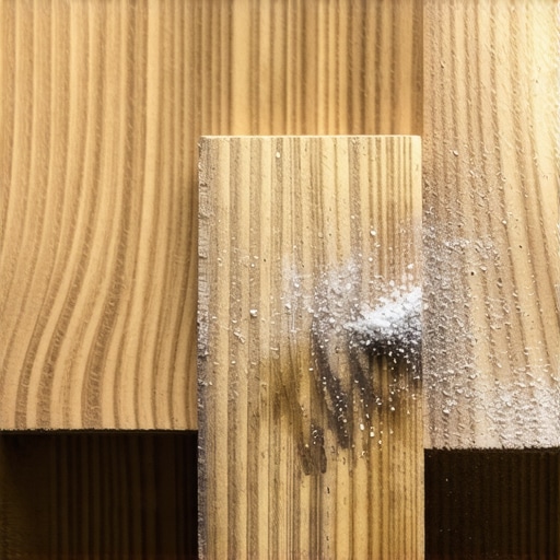 Sanding the wooden house rules board Craftsman sanding a solid oak wooden board in a DIY workshop