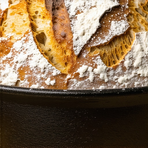 Domaći hleb bez mešenja u šerpi sa hrskavom korom