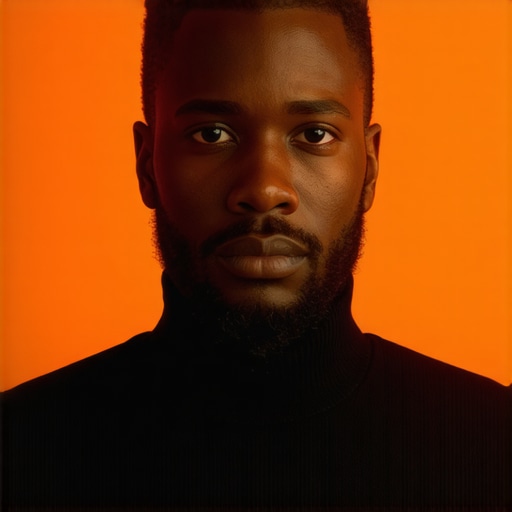 Savršena LinkedIn profilna slika sa kontrastnom pozadinom LinkedIn profilna slika sa narandžastom pozadinom za bolji kontrast i vidljivost