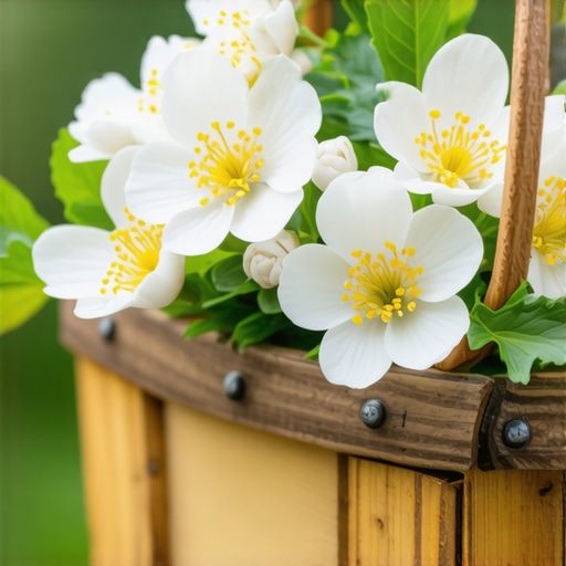 Cvetovi zove u korpi na suncu