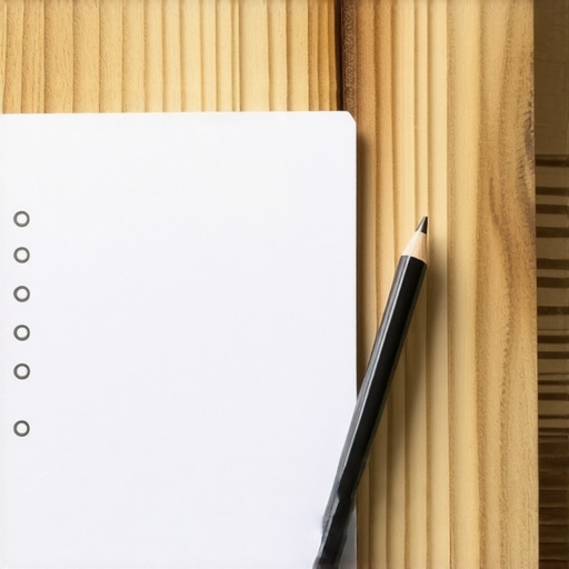 Ručno rađen drveni popis obaveza od hrastovog drveta