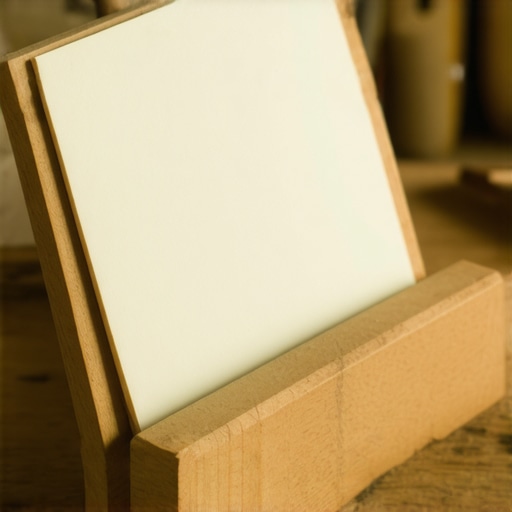 Ručno izrađen drveni stalak za podsjetnike na radnom stolu