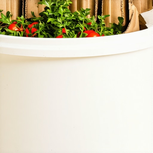 Uradi sam balkonski komposter od reciklirane kante Balkonski komposter od reciklirane plastike sa rupama za vazduh i slojevima organskog otpada