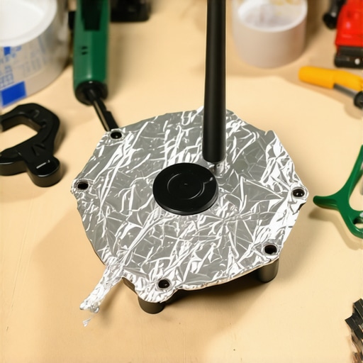 Kućni ruter sa dodatkom od folije za jači signal