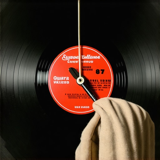 Izrada zidnog sata od stare gramofonske ploče u radionici