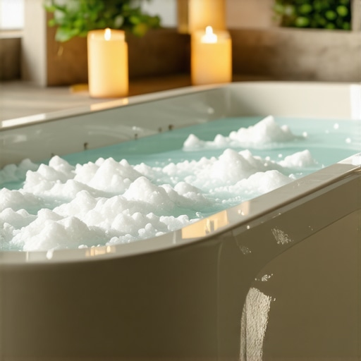 Napravite kupku sa morskom solju za opuštanje mišića