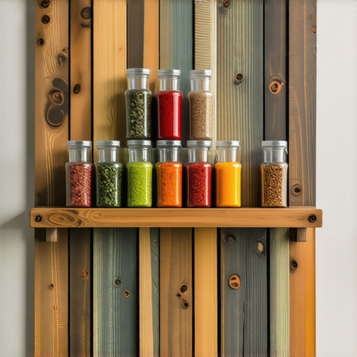 Napravite unikatnu policu za začine od starih dasaka [2026]