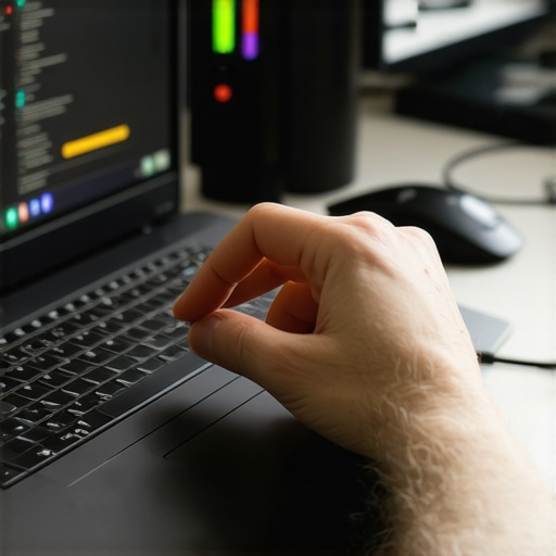 Ruka podešava opcije za zvuk na računaru za online sastanak