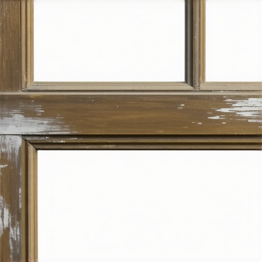 Osoba nanosi vosak sveće na kliznu stazu drvenog prozora