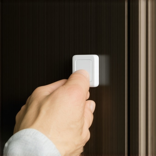 Postupak lepljenja senzora za alarm na okvir vrata bez bušenja