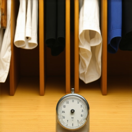 Savršeno organizovan ormar za 20 minuta Organizovan ormar sa drvenim ofingerima i tajmerom koji pokazuje 20 minuta