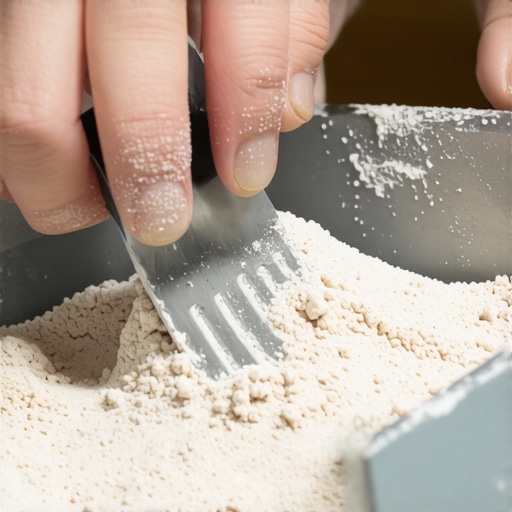 Domaći kinetički pesak tekstura i sečenje