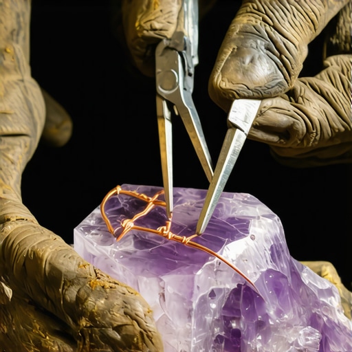 Detaljan prikaz izrade nakita od bakarne žice bez lemljenja